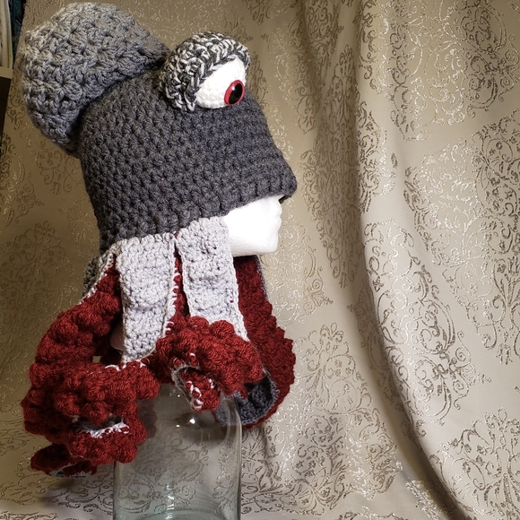 🎉HOST PICK💖Amazing handmade Kraken Hat - Picture 6 of 8